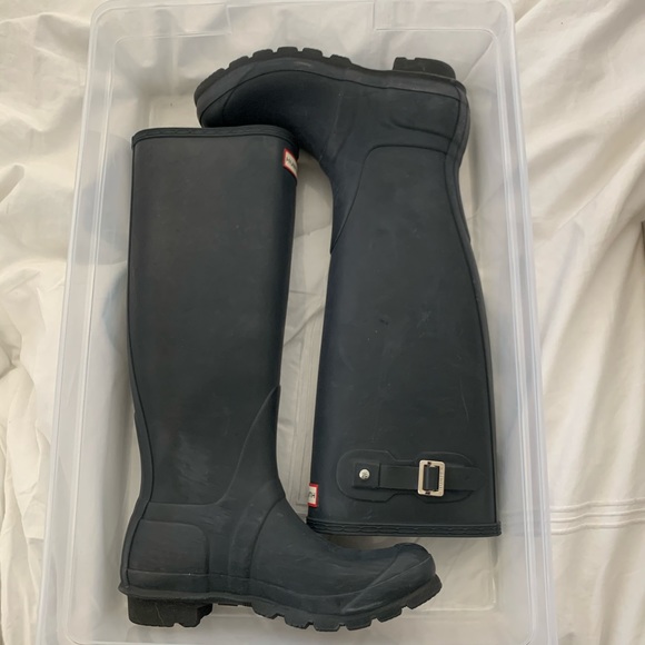 Hunter Shoes - Hunter Tall Rain Boots black